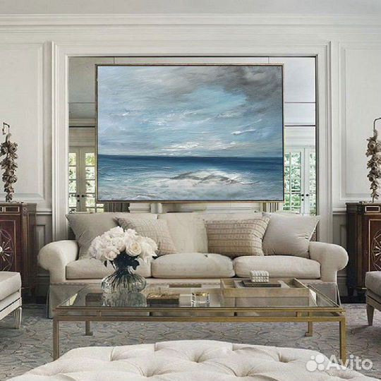 Красивая картина маслом на холсте