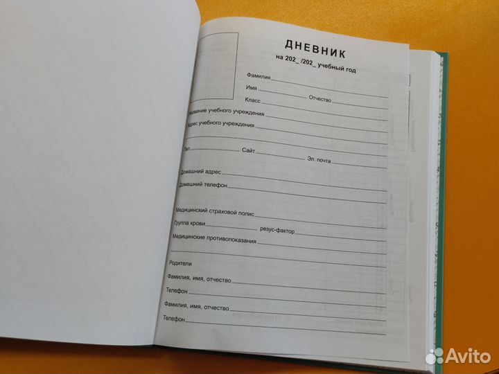 Дневник для школы