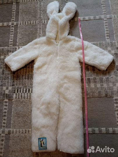 Новогодний костюм зайчик детский