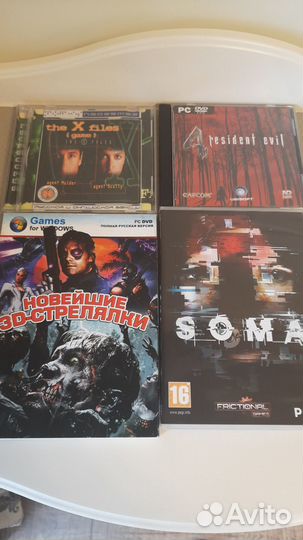 Resident evil 4, x-files, 3d стрелялки и soma