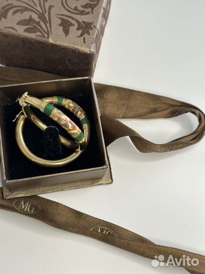 Золотые серьги