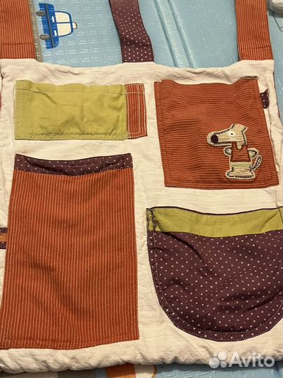 Кармашки на кроватку