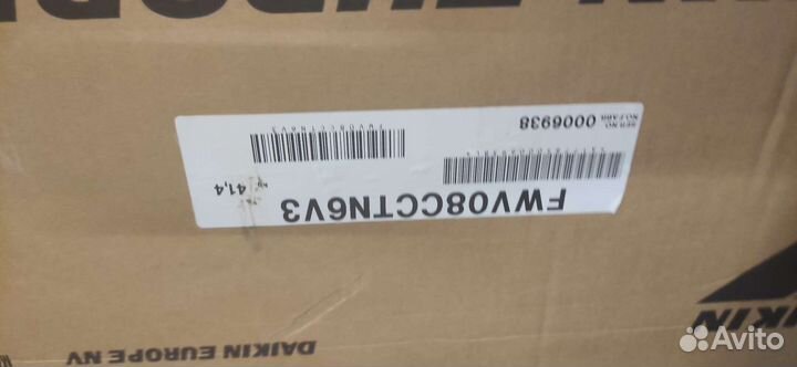 Внутренний блок фанкойла Дайкин (в сборе)