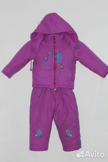 Зимняя куртка и полукомбинезон