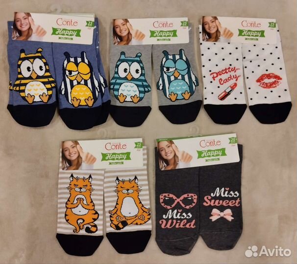 Носки женские Conte Happy