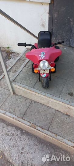 Детский электромобиль бу мотоцикл