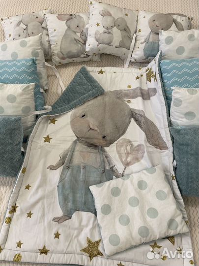 Бортики в кроватку