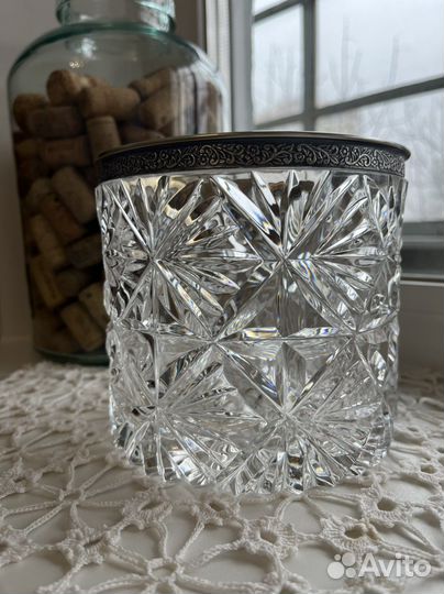 Ваза хрустальная СССР