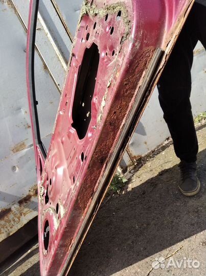 Дверь Ниссан Альмера N16 купе передняя правая