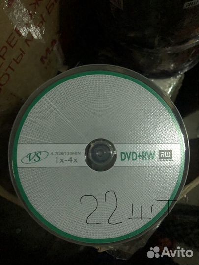 Болванки DVD+RW VS
