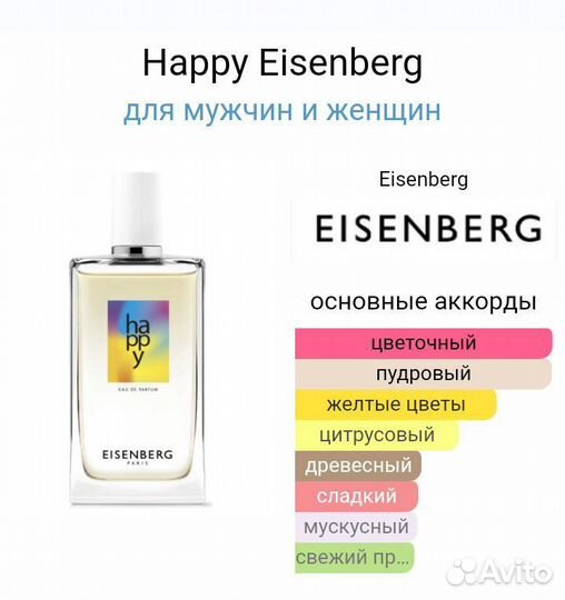 Парфюмерная вода Eisenberg Happy, Beautiful