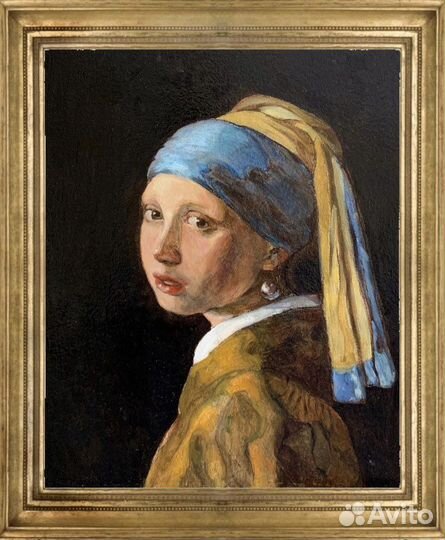 Картина маслом портрет