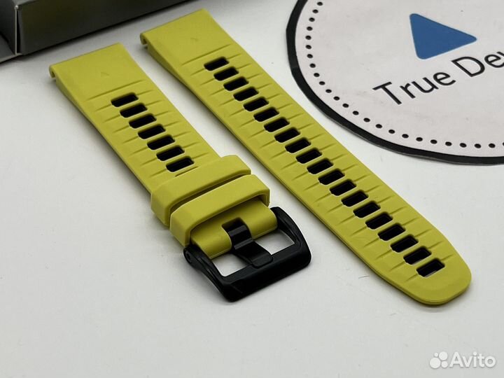 NEW Ремешок Garmin Quickfit 22mm Lime/Graphite