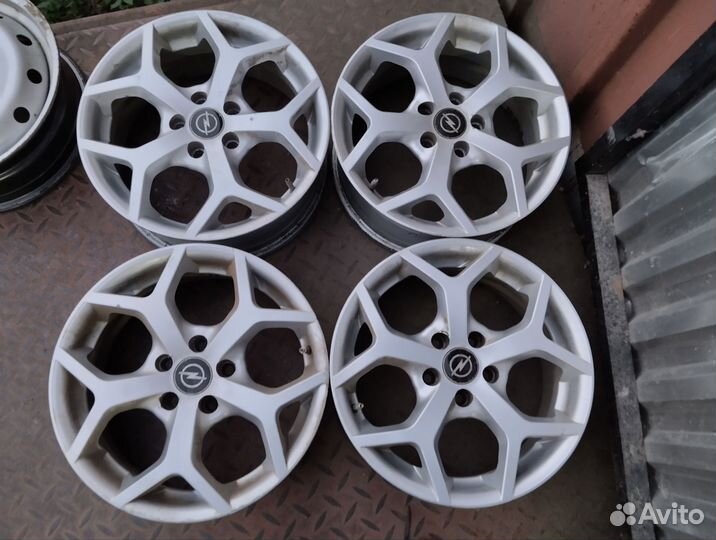 R16 5x110 et39 Opel комплект литых дисков