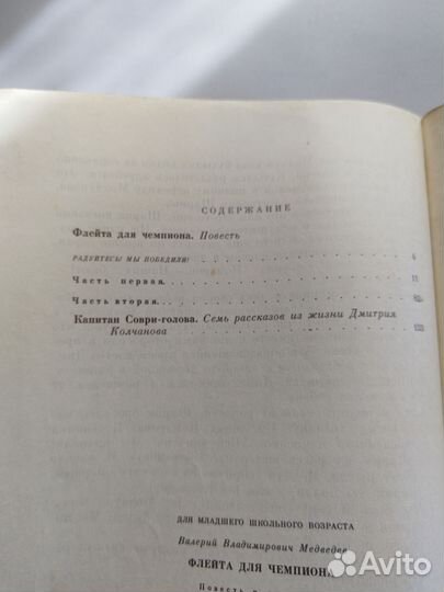 Валерий Медведев Флейта для чемпиона