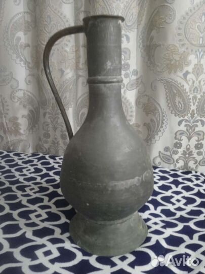 Кувшин тяжелый медный