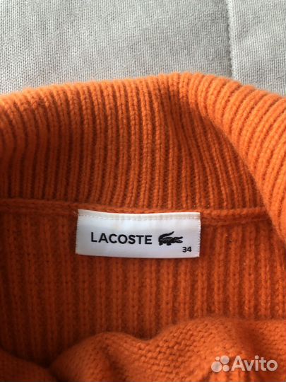 Джемпер женский lacoste 44