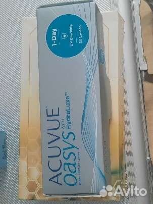 Линзы контактные acuvue oasys 1 day