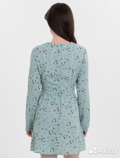 Платье-корсет новое с цветочками весна