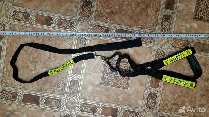 Шлейка с поводком на средние породы