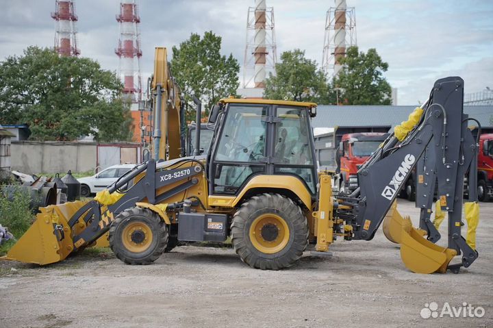 Экскаватор-погрузчик XCMG XC8-S2570, 2023