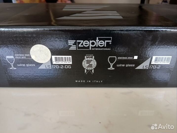 Набор бокалов и рюмок zepter prince