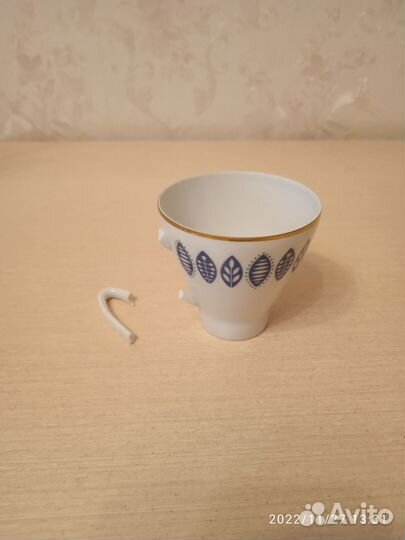 Кофейный сервиз гдр freiberger porzellan