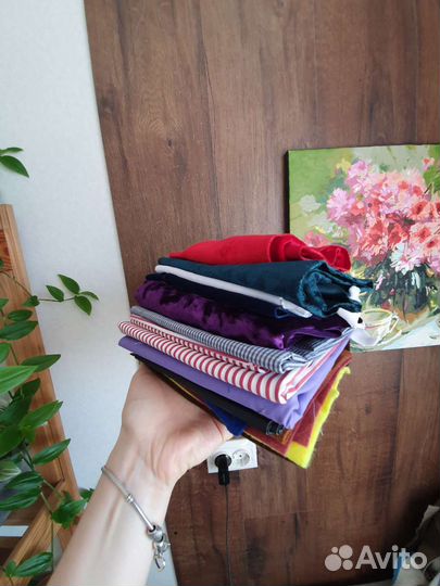 Ткань куски отрезы лоскут