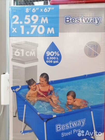 Каркасный бассейн bestway