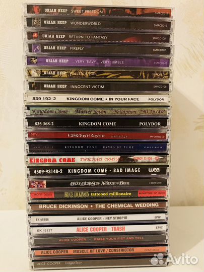 CD диски зарубежный рок лучшее