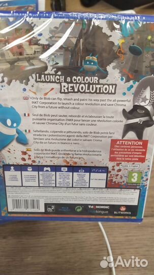 DE blob PS4, английская версия