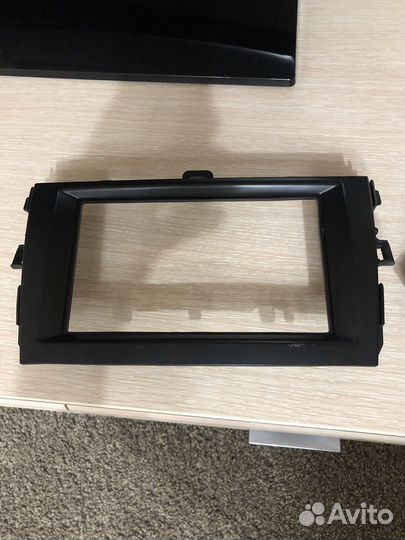 Рамка 2 дин toyota corolla 150, камера