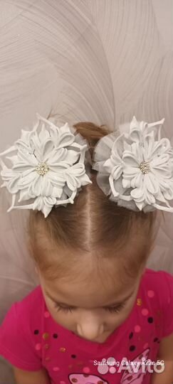 Резинки снежинки для волос