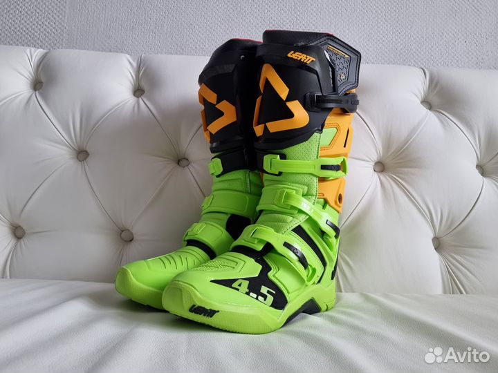 Hoвыe Мотоботы leatt 4.5 Kpocc-эндypo V23 Сitrus