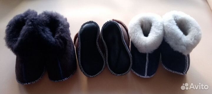 Чуни из натурального меха