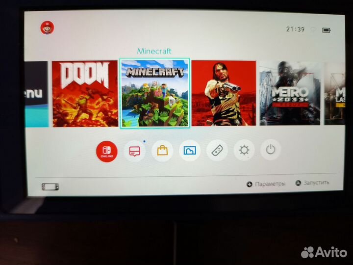 Nintendo Switch lite прошитая с 128 gb sd картой