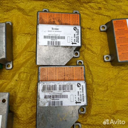 Блок управления подушек безопасности srs airbag bm