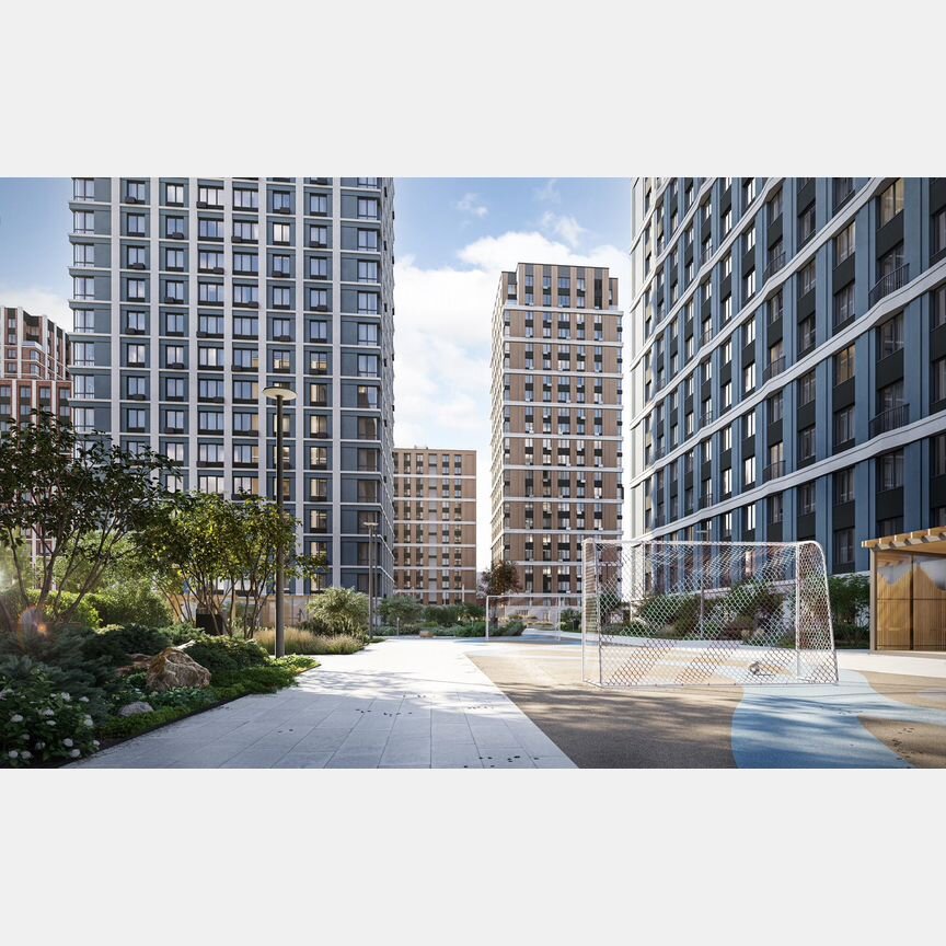 3-к. квартира, 92,4 м², 11/23 эт.