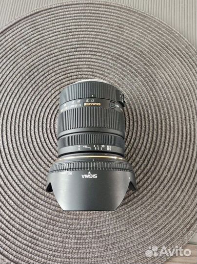 Фотоаппарат Canon eos 600d + объектив Sigma 17-50