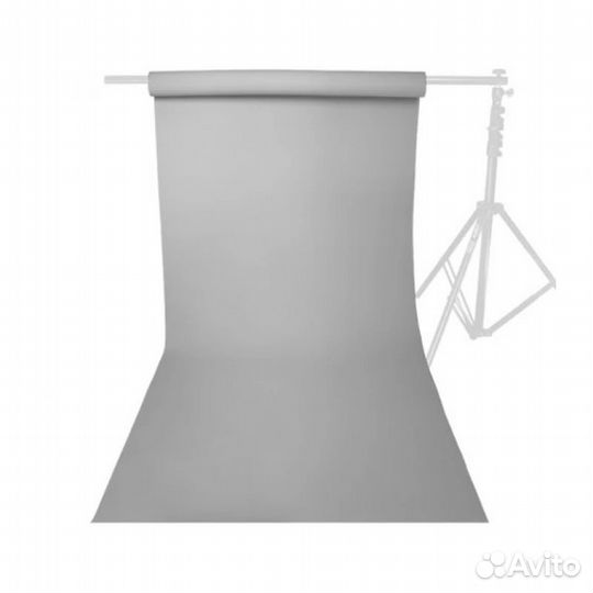 Фон бумажный Raylab 031 Storm Grey темно-серый 1,35x10 м