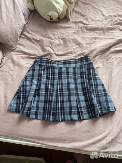 Юбка в клетку