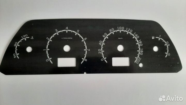 Накладки комбинации приборов ваз2110-14, нива