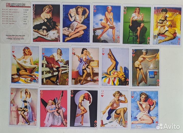 Игральные карты Pin-up