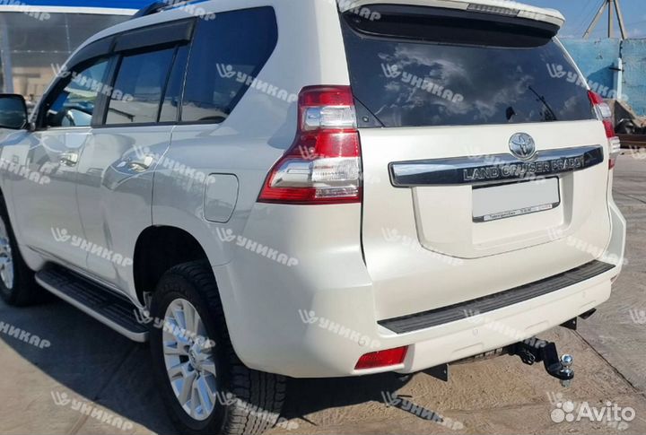 Фаркоп toyota land cruiser, lexus GX штатное место