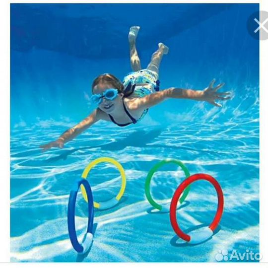 Кольца детские подводные для ныряния