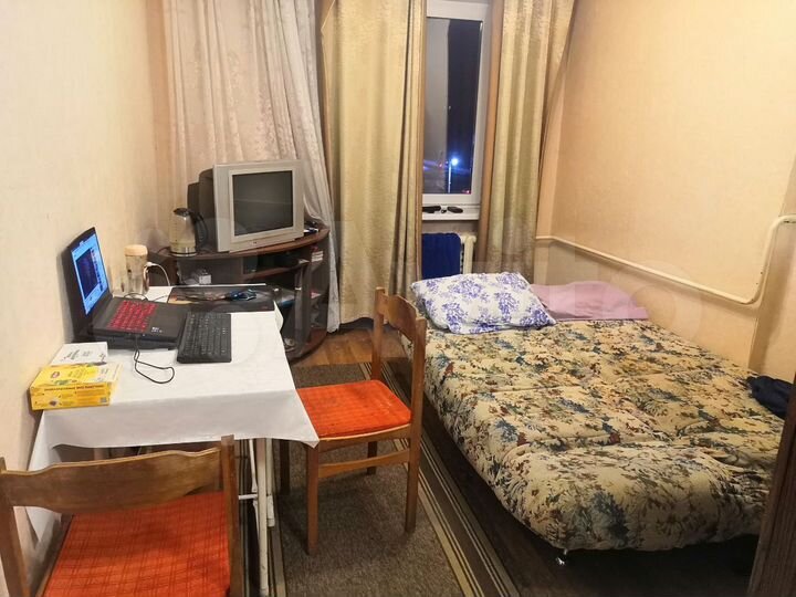Комната 15 м² в 2-к., 5/5 эт.