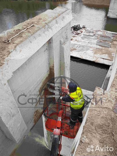 Канатная резка бетона