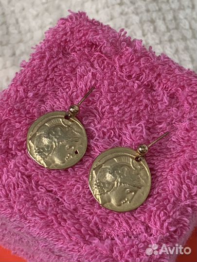 Золотые серьги