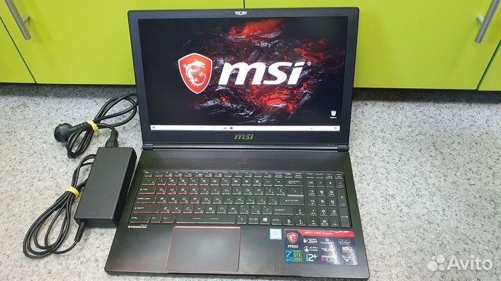 Ноутбук MSI GS63 7RD Stealth (97330) (р/ш/48/2)