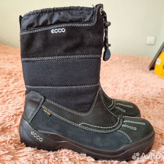 Сапоги ecco 38 размер на мальчика